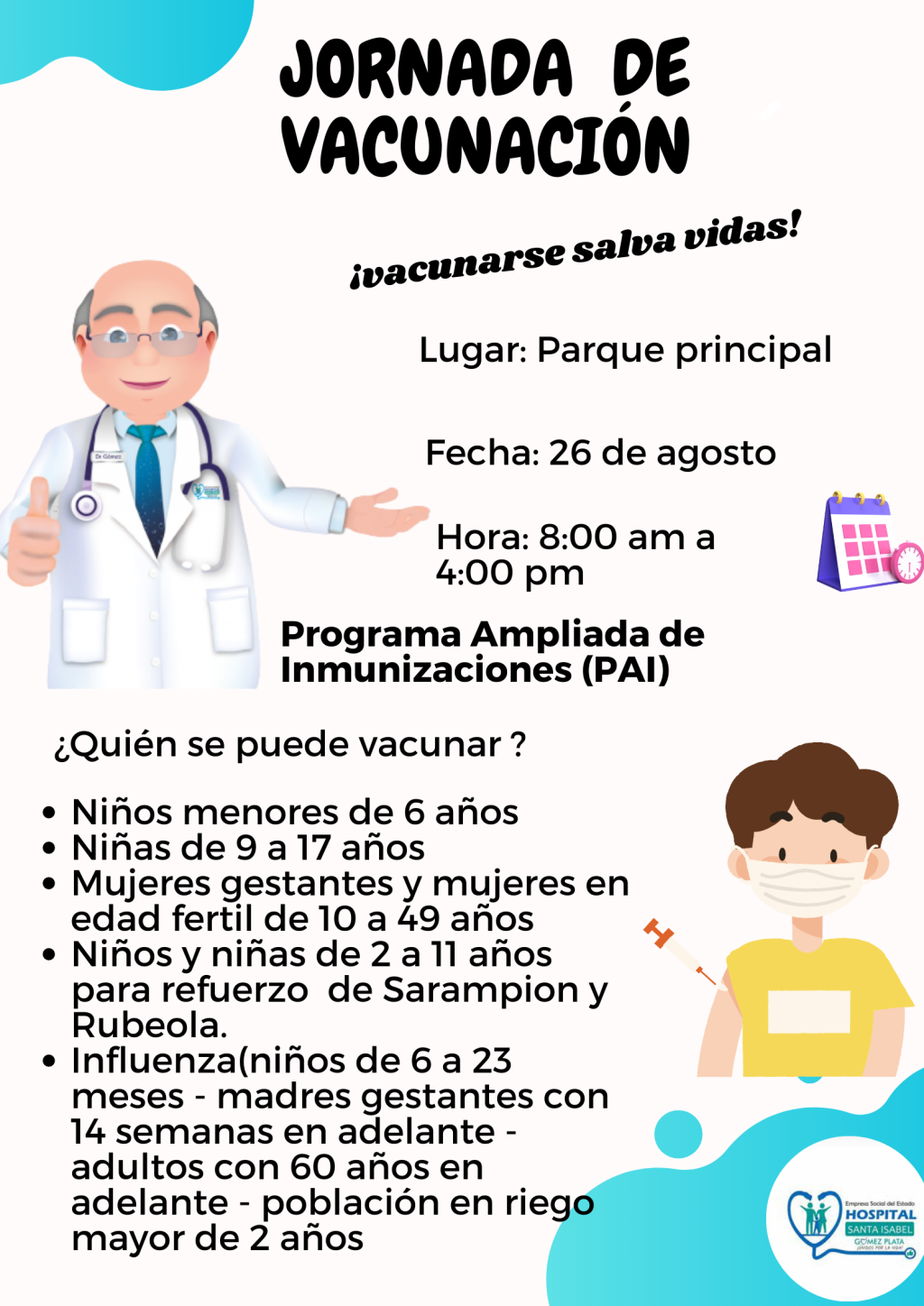 JORNADA DE VACUNACION 26/08/2023